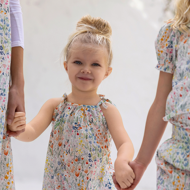 E6 - WILD FLORAL BABY ROMPER