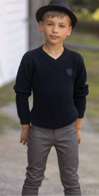 G9- Boys Houndstooth Stretch Pants