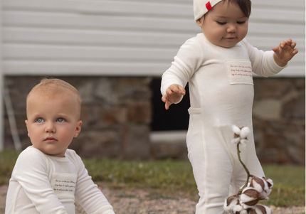 P17- Girls White Velour Pajama Footie