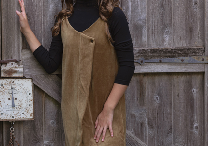 B3- Teen Bronze Double Strap Maxi Jumper