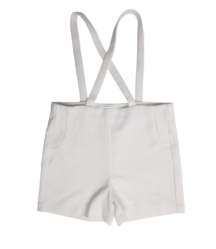 E7 - BABY WHITE SHORT ROMPER