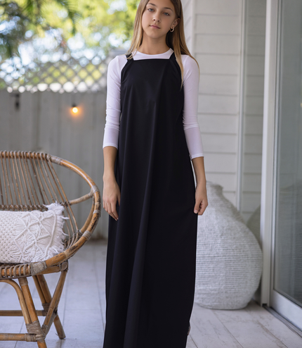 F2 - TEEN BLACK MAXI JUMPER
