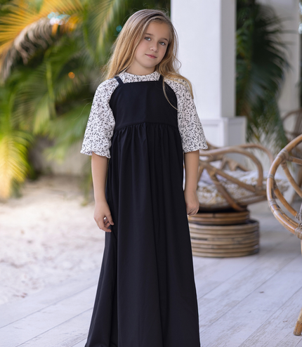 F1 - GIRL BLACK MAXI JUMPER