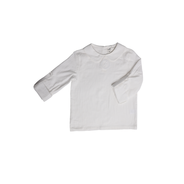 H2 - GIRLS WHITE EMBLEM SHIRT