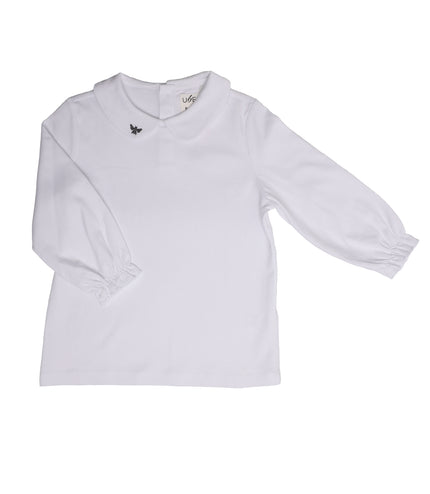 B4 - GIRLS  BEE COTTON KNIT SHIRT