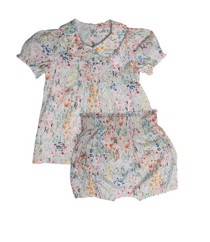E5 - WILD FLORAL TODDLER SET