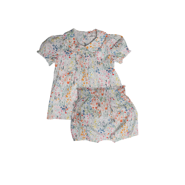 E5 - WILD FLORAL TODDLER SET