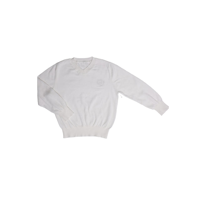 E8 - BOYS OFF WHITE KNIT SWEATER